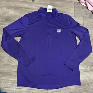 NWT Nike Men's NBA Sacramento Kings Purple Light Long Sleeve XL Tall DA8336-504
